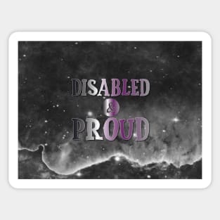 Disabled and Proud: Demisexual Sticker